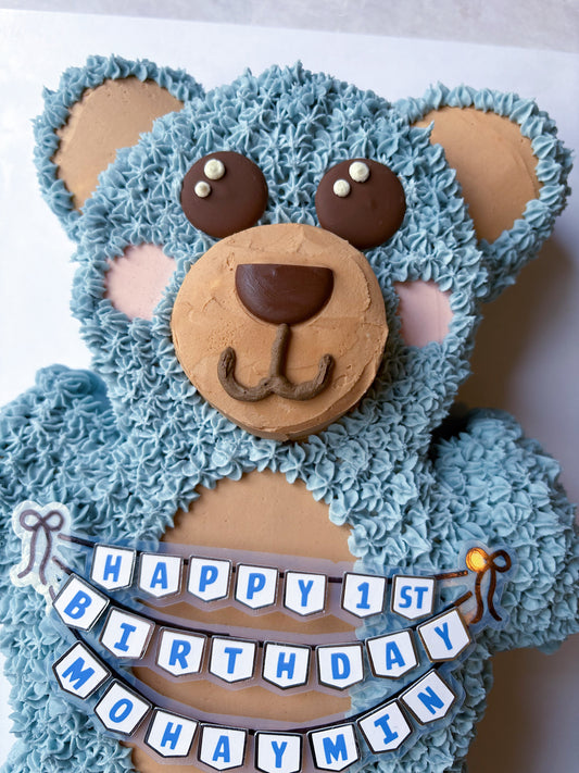 Teddy Bear Sheet Cake