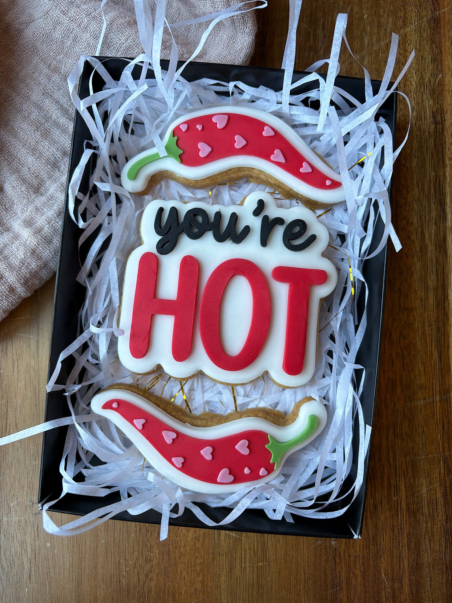 'You're Hot' Shortbread Gift Box