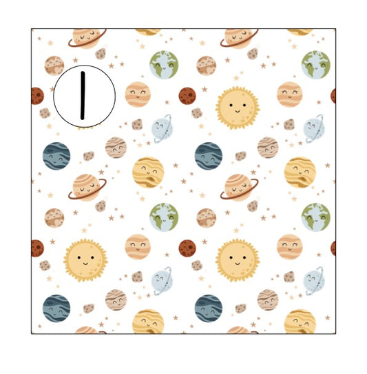 Paint Your Own Space Party Favours