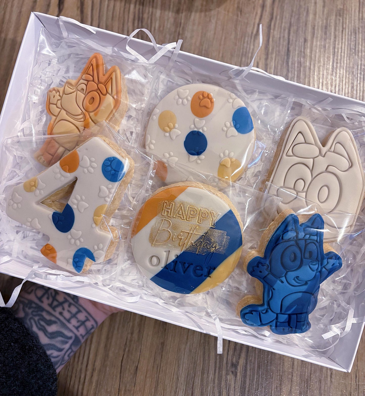 Bluey Birthday Biscuits