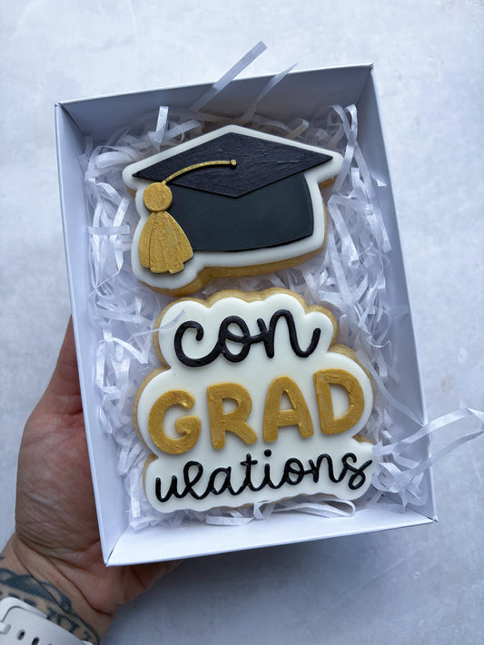 Graduation Shortbread Box