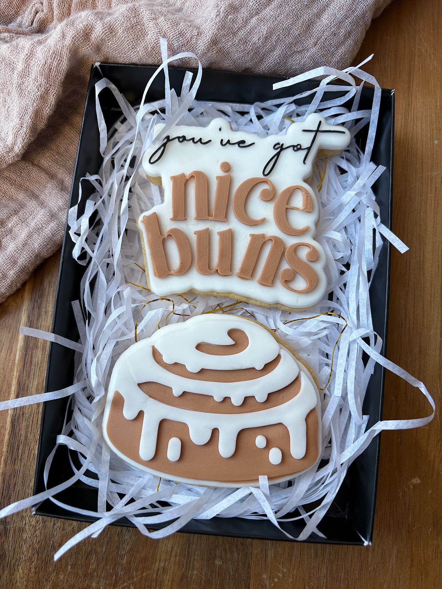 'You've Got Nice Buns' Shortbread Gift Box
