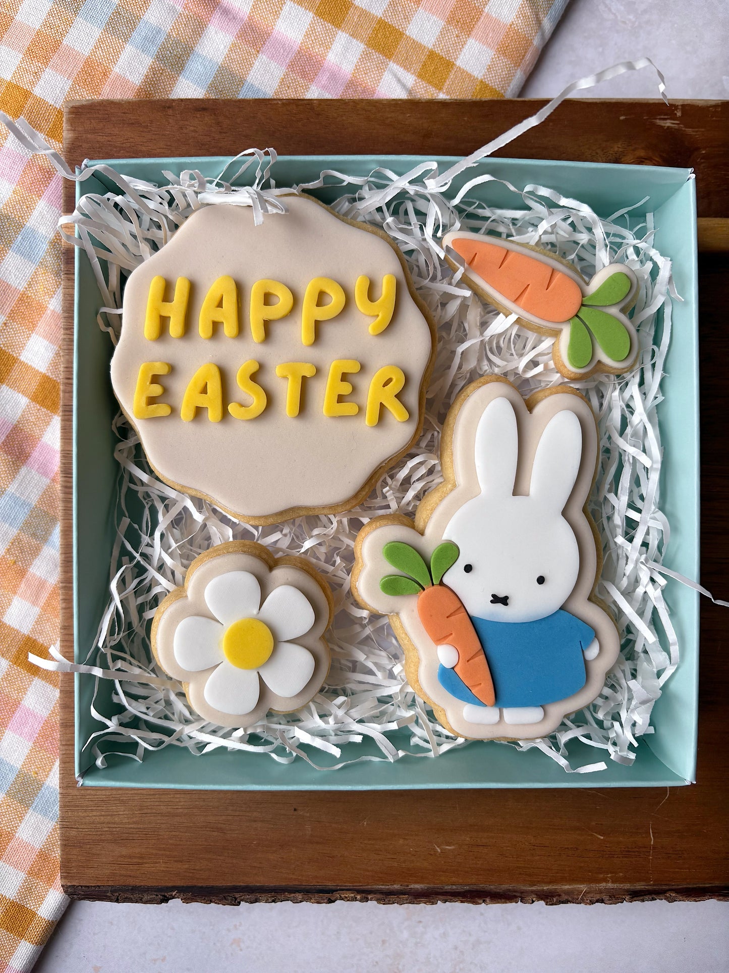 'Happy Easter' Shortbread Biscuit Box