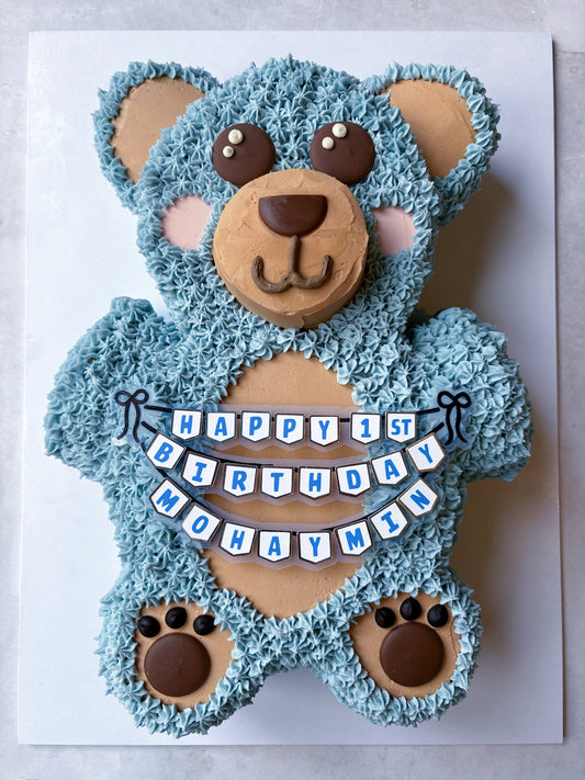 Teddy Bear Sheet Cake