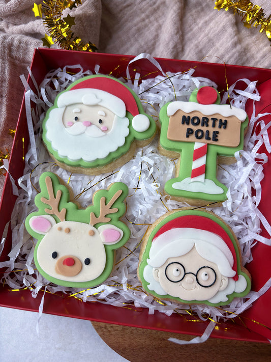 'North Pole' Shortbread Box
