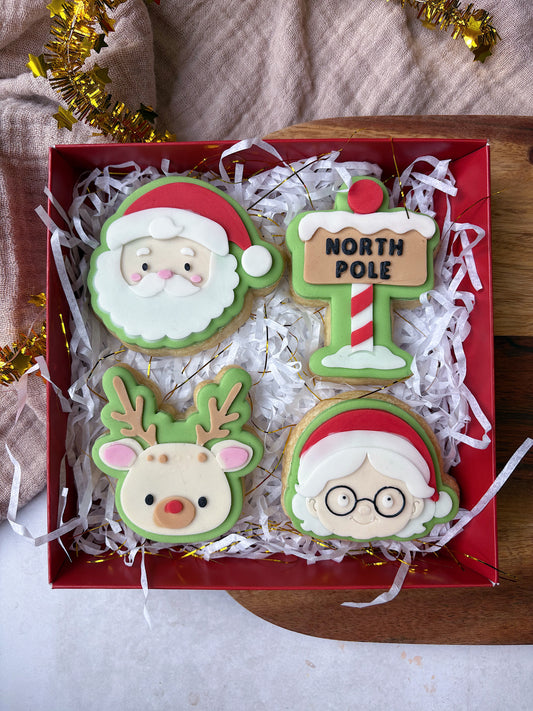 'North Pole' Shortbread Box