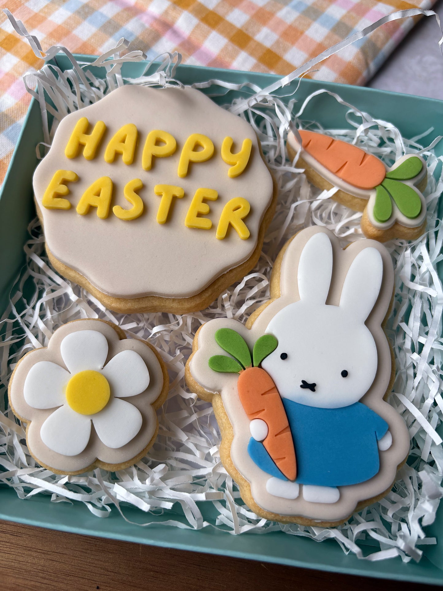 'Happy Easter' Shortbread Biscuit Box