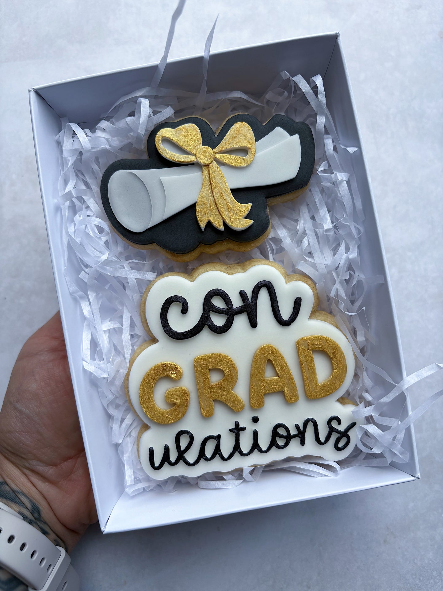 Graduation Shortbread Box