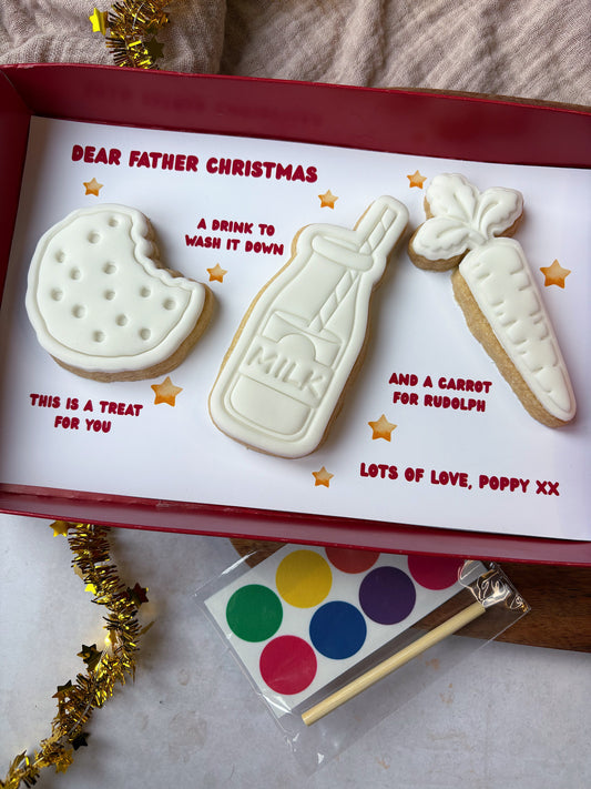 Christmas Eve, Paint Your Own Shortbread Box