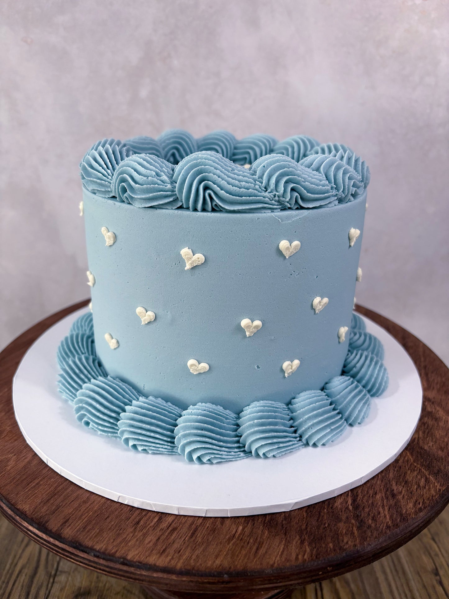 Vintage Heart Celebration Cake