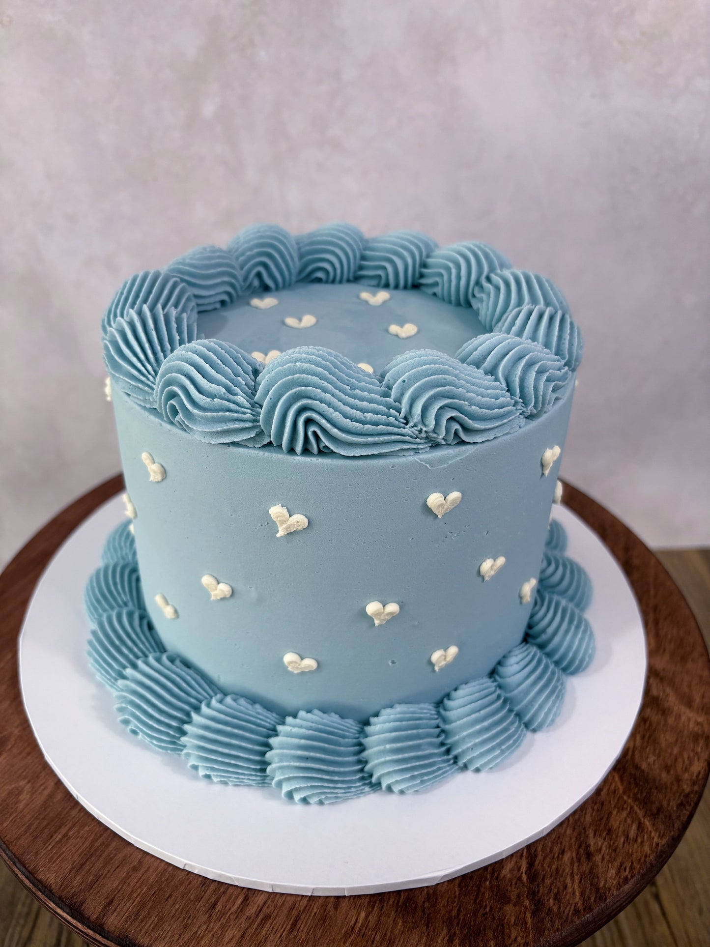 Vintage Heart Celebration Cake