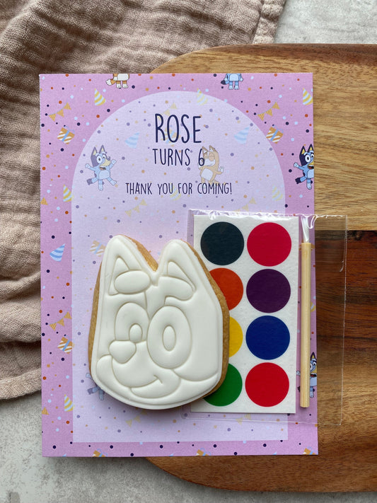 Paint Your Own Bluey Party Favours