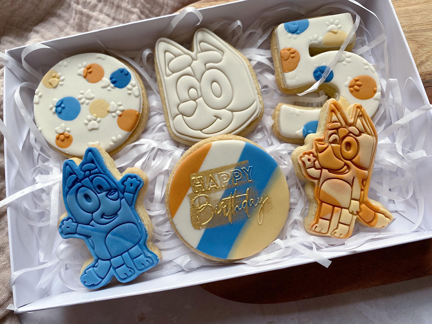 Bluey Birthday Biscuits