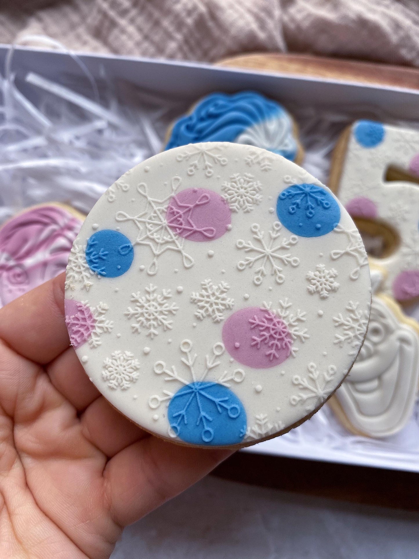 Frozen Birthday Biscuits