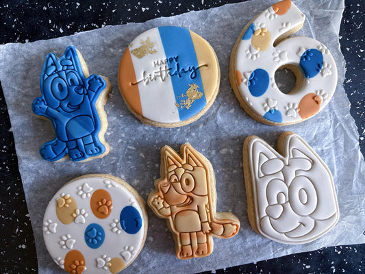 Bluey Birthday Biscuits